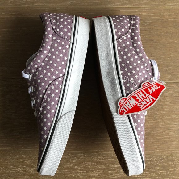 VANS Doheny Off The Wall Sneakers Purple+Wht Sz 7 - Picture 5 of 10